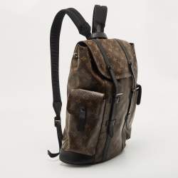 Louis Vuitton Monogram Macassar Canvas Christopher MM Backpack