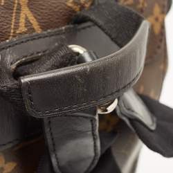 Louis Vuitton Monogram Macassar Canvas Christopher MM Backpack