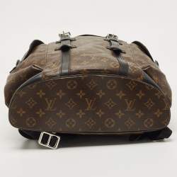 Louis Vuitton Monogram Macassar Canvas Christopher MM Backpack