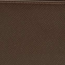 Louis Vuitton Pepper Taiga Leather Bifold Wallet
