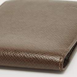 Louis Vuitton Pepper Taiga Leather Bifold Wallet