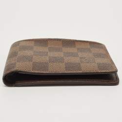 Louis Vuitton Damier Ebene Canvas Slender Wallet 