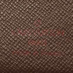 Louis Vuitton Damier Ebene Canvas Slender Wallet 