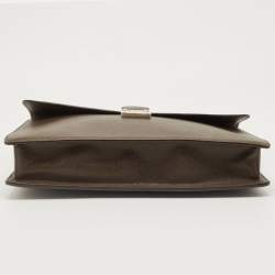 Pre Owned Louis Vuitton Brown Taiga Leather Robusto 1 Compartment Briefcase