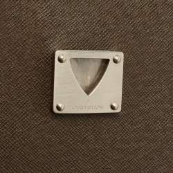 Pre Owned Louis Vuitton Brown Taiga Leather Robusto 1 Compartment Briefcase