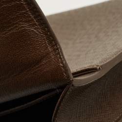 Pre Owned Louis Vuitton Brown Taiga Leather Robusto 1 Compartment Briefcase