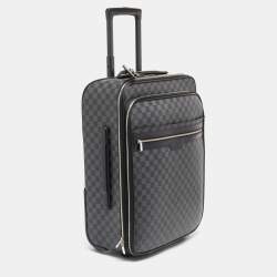 Pre Owned Louis Vuitton Damier Graphite Canvas Pegase 55 Luggage
