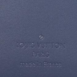 Louis Vuitton Navy River Blue Monogram Leather Multiple Wallet
