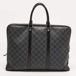 Louis Vuitton Damier Graphite Canvas Porte Documents Voyage GM Briefcase