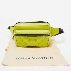 Louis Vuitton  Neon Yellow Monogram Taigarama Outdoor Bumbag