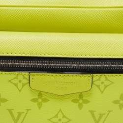 Louis Vuitton  Neon Yellow Monogram Taigarama Outdoor Bumbag