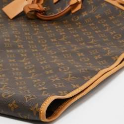 Pre Owned Louis Vuitton Monogram Canvas Garment Cover Bag