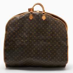 Pre Owned Louis Vuitton Monogram Canvas Garment Cover Bag