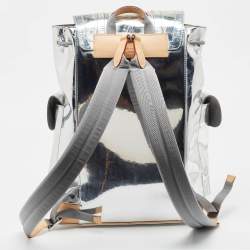 Louis Vuitton Silver Monogram Miroir Christopher MM Backpack
