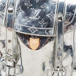 Louis Vuitton Silver Monogram Miroir Christopher MM Backpack