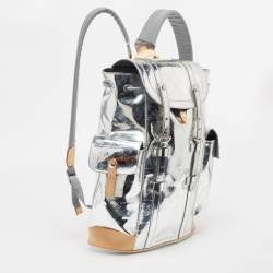 Louis Vuitton Silver Monogram Miroir Christopher MM Backpack