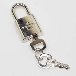 Pre Owned Louis Vuitton Silver Monogram Miroir Keepall Bandouliere 50 Bag