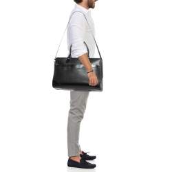 Louis Vuitton Black Epi Leather Sac De Ville Bourget Bag