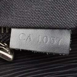 Louis Vuitton Black Epi Leather Sac De Ville Bourget Bag
