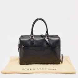 Louis Vuitton Black Epi Leather Sac De Ville Bourget Bag
