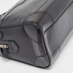 Louis Vuitton Black Epi Leather Sac De Ville Bourget Bag