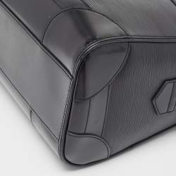 Louis Vuitton Black Epi Leather Sac De Ville Bourget Bag