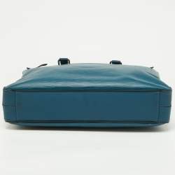 Pre Owned حقيبة عمل لوي فيتون بورت دوكوومنتز بزنس جلد أيبي أسود