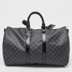 Louis Vuitton Damier Graphite Canvas Keepall Bandoulière 45 Bag