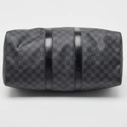 Louis Vuitton Damier Graphite Canvas Keepall Bandoulière 45 Bag