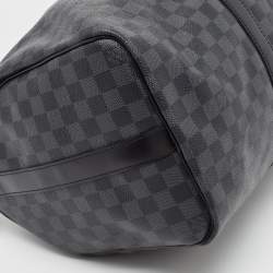 Louis Vuitton Damier Graphite Canvas Keepall Bandoulière 45 Bag
