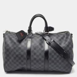 Louis Vuitton Damier Graphite Canvas Keepall Bandoulière 45 Bag