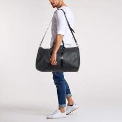 Louis Vuitton Damier Graphite Canvas Keepall Bandoulière 45 Bag