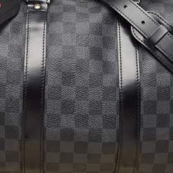 Louis Vuitton Damier Graphite Canvas Keepall Bandoulière 45 Bag