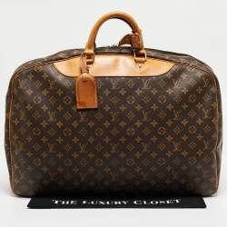 Louis Vuitton Monogram Canvas And Leather Alize 1 Poches Soft Suitcase