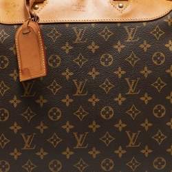 Louis Vuitton Monogram Canvas And Leather Alize 1 Poches Soft Suitcase