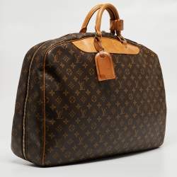 Louis Vuitton Monogram Canvas And Leather Alize 1 Poches Soft Suitcase