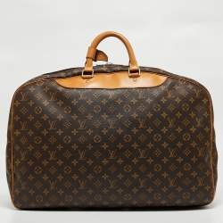Louis Vuitton Monogram Canvas And Leather Alize 1 Poches Soft Suitcase