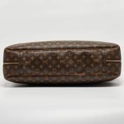 Louis Vuitton Monogram Canvas And Leather Alize 1 Poches Soft Suitcase