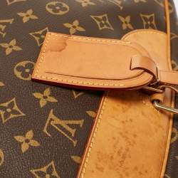 Louis Vuitton Monogram Canvas And Leather Alize 1 Poches Soft Suitcase