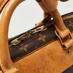 Louis Vuitton Monogram Canvas And Leather Alize 1 Poches Soft Suitcase