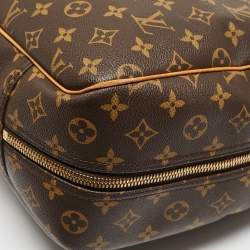 Louis Vuitton Monogram Canvas And Leather Alize 1 Poches Soft Suitcase