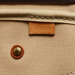 Louis Vuitton Monogram Canvas And Leather Alize 1 Poches Soft Suitcase