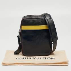 مملوكة مسبقًا Louis Vuitton Damier Graphite Canvas and Epi Leather Danube Bag