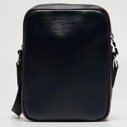 مملوكة مسبقًا Louis Vuitton Damier Graphite Canvas and Epi Leather Danube Bag