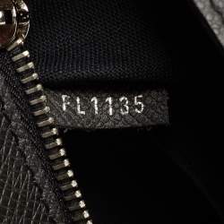 Louis Vuitton Black Taiga Leather Documents Briefcase Bag