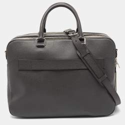 Louis Vuitton Black Taiga Leather Neo Igor Briefcase Louis Vuitton