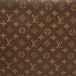 مملوكة مسبقًا Louis Vuitton Brown Monogram Canvas Zephyr 70 Rolling Suitcase