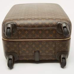 مملوكة مسبقًا Louis Vuitton Brown Monogram Canvas Zephyr 70 Rolling Suitcase