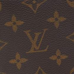 Louis Vuitton Monogram Canvas Card Holder Wallet 