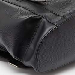 Louis Vuitton Black Epi Leather Christopher PM Backpack